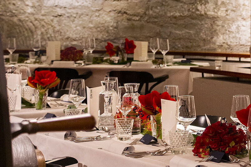 Banquets and events in the restaurant Blaue EnteZurich
