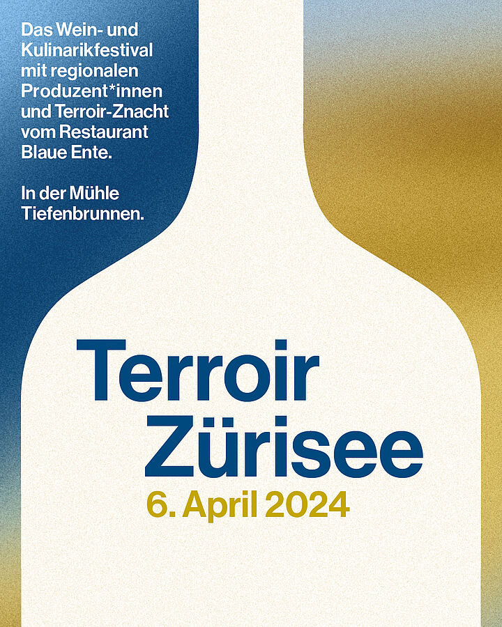 Terroir Zürisee Culinary Festival on April 6, 2024 in the Mühle TiefenbrunnenZurich