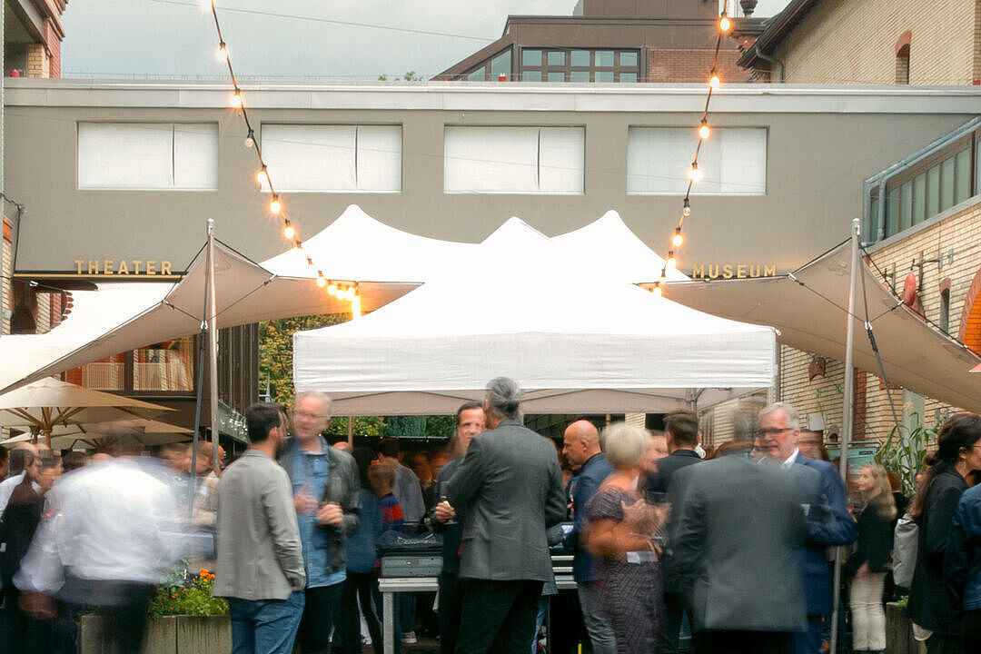 Events in the courtyard of the Mühle TiefenbrunnenZurich Kreis 8