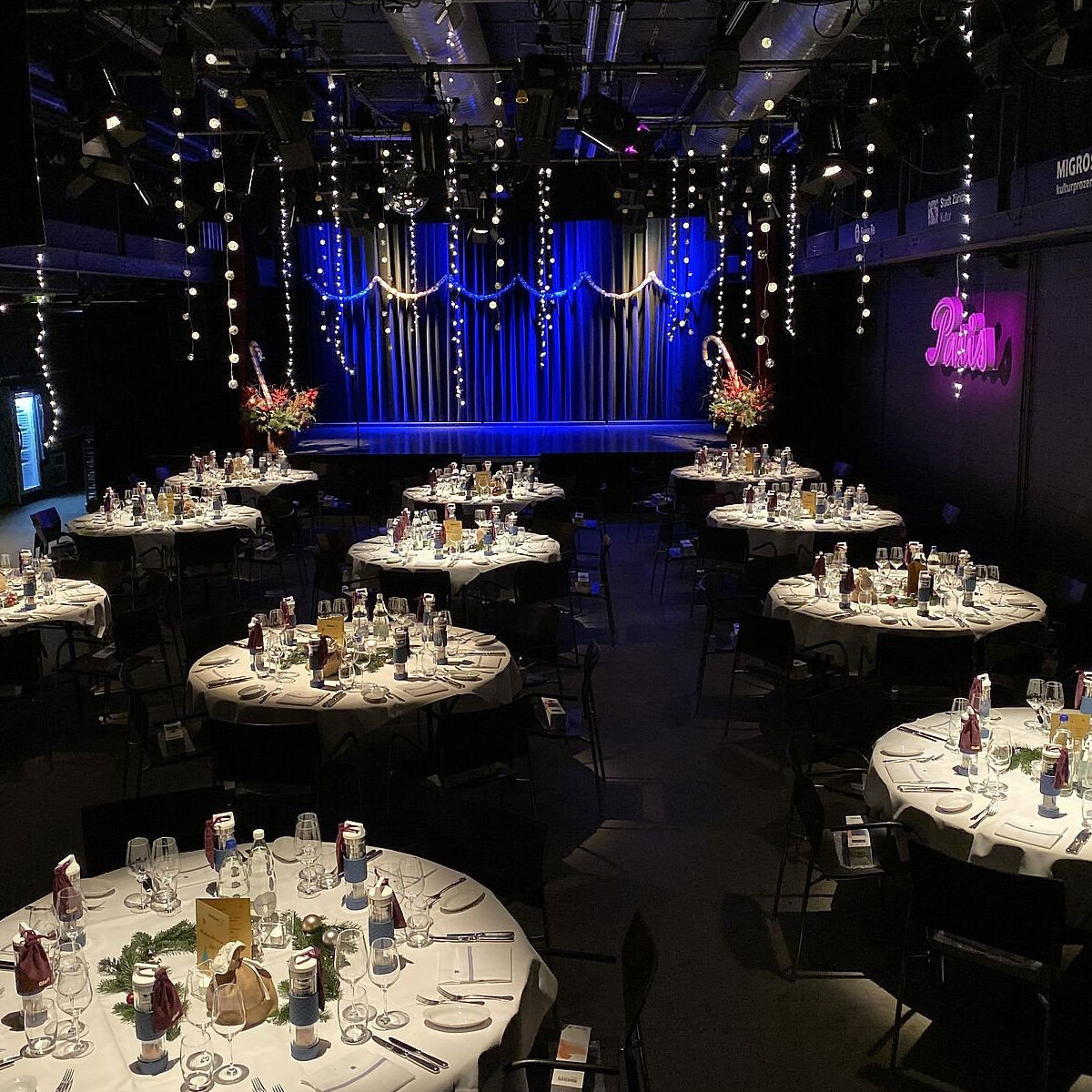 Company party at the Millers Theater Zurich, offered by Mühle Tiefenbrunnen
